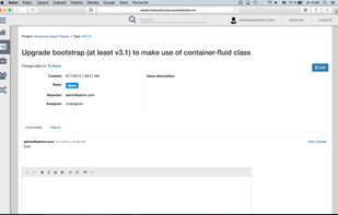 Issue Tracker screenshot 2