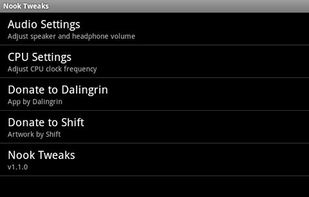 Nook Color Tweaks screenshot 1