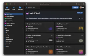 Linkwarden screenshot 1