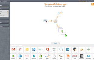 Integrate up to 10 apps together