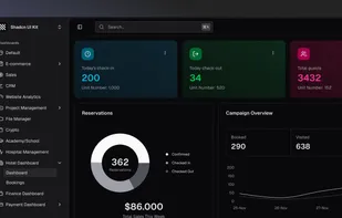 Dark Dashboard