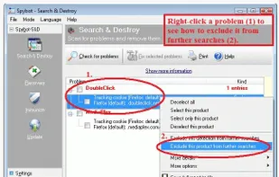 How to exclude products from the search