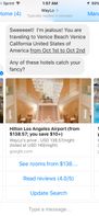 Booking a hotel through Facebook Messenger. Couldn't be easier. 