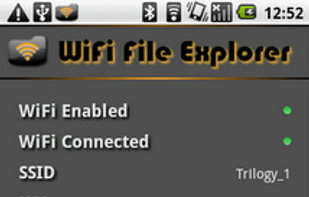 WiFi File Explorer Pro screenshot 1