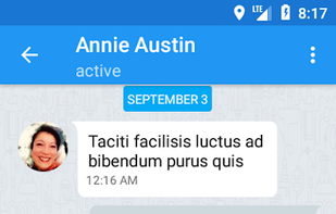 Kontalk Messenger screenshot 1