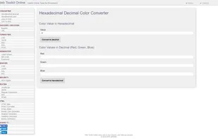 Web Toolkit Online screenshot 1