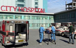 Ambulance Driver 3d Parking screenshot 3