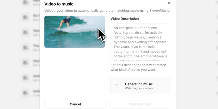 ElevenLabs unveils Video-to-Music tool for custom soundtracks in Studio image