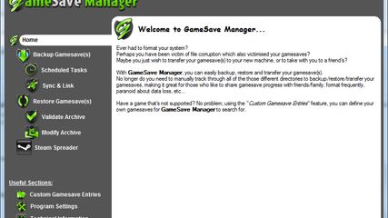 GameSave Manager: Ever Had To Format Your System? | AlternativeTo