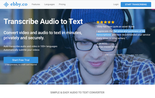 Automatically transcribe and caption your videos
