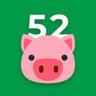 52 week money saving challenge  icon