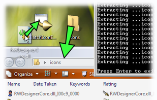 Batch Icon Extractor screenshot 1