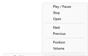 TrayMp3 screenshot 1