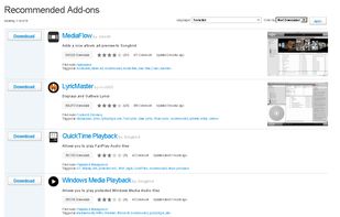 Recommended Add-ons