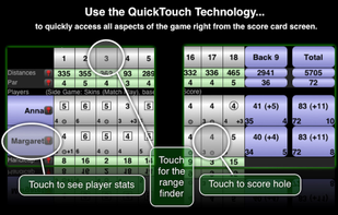 GolfCard Classic screenshot 2