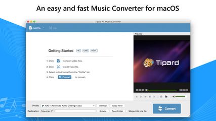 Tipard All Music Converter screenshot 1