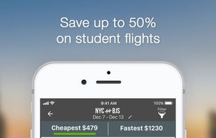 StudentUniverse screenshot 1