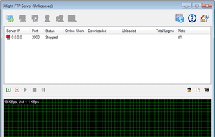 Xlight FTP Server screenshot 1