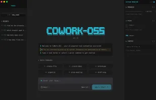 CoWork-OSS screenshot 1