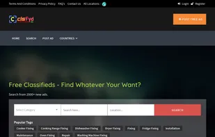 Clsfyd.com screenshot 1