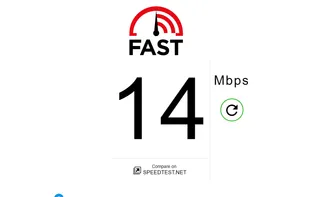 Fast.com screenshot 1