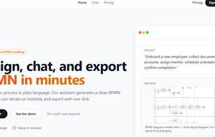 BPMNCHAT screenshot 1