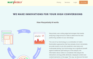 Maxymizely screenshot 1