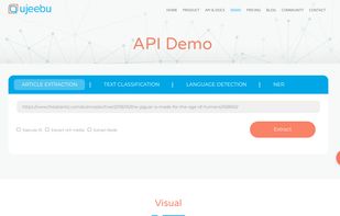 Ujeebu API screenshot 2