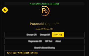 2FA Setup and generation for TOTP