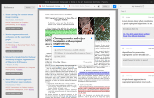 WYSIWYG Citation, Contextual Notebook, Scholar Mind Map