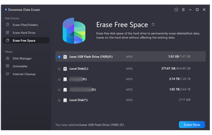 Donemax Data Eraser screenshot 2