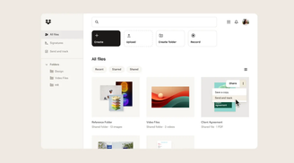 Dropbox introduce new web UI, AI-Powered search, and collaboration tool for video creators image