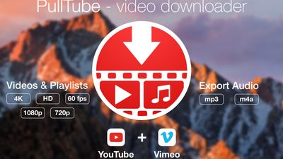 PullTube supports YouTube and Vimeo at the moment, but based on user feedback, more sources will be added.