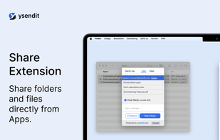 ysendit.com - secure file sharing screenshot 2