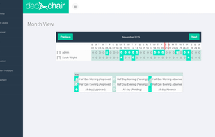 Deckchair Holiday Management screenshot 2