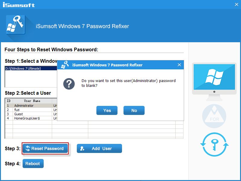 is isumsoft windows password refixer safe