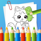 Coloring Book : Sketch &amp; Paint icon