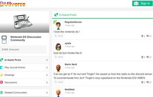 Nintendo DS Community