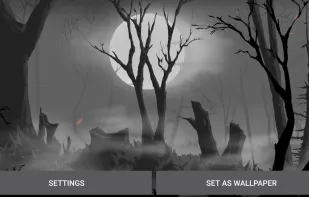 Spooky Forest Live Wallpaper screenshot 2