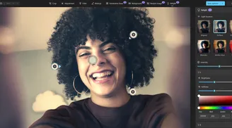 Windows Photos adds AI-powered relight and natural language search image