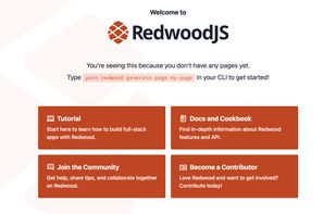 Welcome page