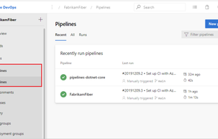 Azure Pipelines screenshot 1