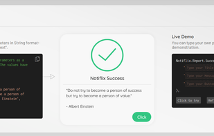 Notiflix screenshot 2