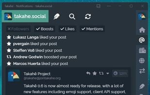 Takahe screenshot 1