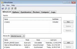 MirrorFolder screenshot 1