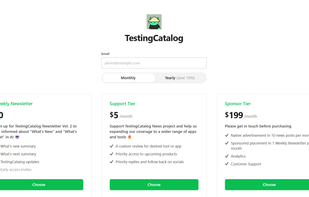 TestingCatalog screenshot 3