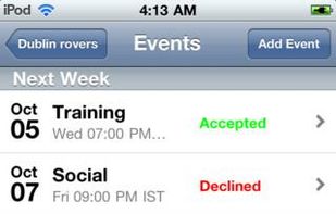 Teamer.net screenshot 2