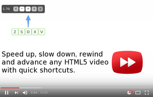 Video Speed Controller screenshot 1