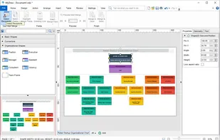 MyDraw Organizational Chart Diagram- Retail Startup