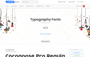 CufonFonts screenshot 1